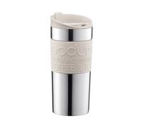 Bodum Gobelet de voyage isotherme argent et blanc - 350 ml