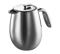 Bodum 1312-57 columbia cafetière à piston -12 tasses -1,5 l inox satiné