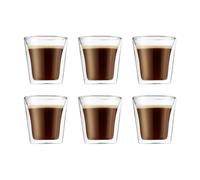 Bodum Canteen - 6 verres - 0,1 L - Double paroi - Petit