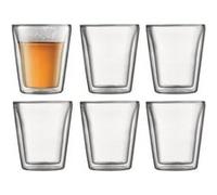 Bodum Coffret Canteen 10109-10-12 — 6 verres double paroi 20 cl
