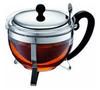 Bodum 1921-16-6 appareil à thé 1,5 L Noir, Argent, Transparent