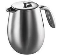 Bodum columbia cafetière à piston, double paroi, 12 tasses, 1. 5 l, en inox Mat G