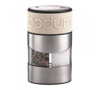 Bodum - Combi Moulin À Poivre Et Sel 11,2cm Chrome/Crème 11002-913