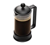 Bodum French Press Brazil - 350ml / 3 Tasses Cafetière à Piston - Verre Résistant & Filtre Acier Inox - Sans BPA Lavable au Lave-Vaisselle - Cafetière Classique - Fabriquée au Portugal