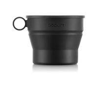 Bodum - Gobelet De Voyage Rétractable Bistro Avec Couvercle 300 Ml - Noir