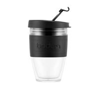 JOYCUP Mug à emporter double paroi, avec couvercle à vis, 0.25 l, plastique