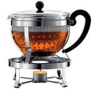 Bodum - K11143-16 - Chambord Set - Théière À Piston Filtre En Plastique - 1,5 L