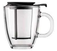 Bodum k11239-01 yoyo set tasse à thé filtre en nylon 0,3 l noir Noir G