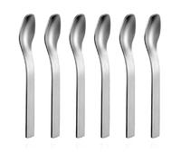 BODUM K6334-57 BARCELONA Set 6 cuillères à espresso, en inox brossé