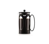 Bodum Cafetière à piston Kenya 10685-01 1 L, 8 tasses, Noir