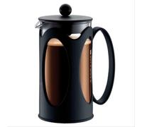 Bodum - 10683-01 - Kenya - Cafetière à Piston 4 Tasses - 0,5 L - Noire, Noir