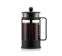 Bodum - 1788-01 - Kenya - Cafetière à Piston - 8 Tasses - 1 L - Noir