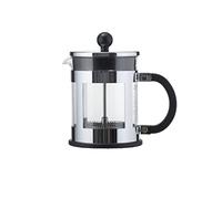 Bodum KENYA Cafetière à piston, 4 tasses, 0.5 l, acier inox