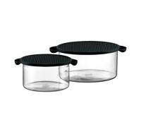 Bodum Lot de 2 plats Hot Pot noir