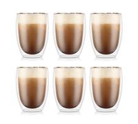 BODUM PAVINA Lot de 6 - Verres thermiques à parois doubles de 350ml