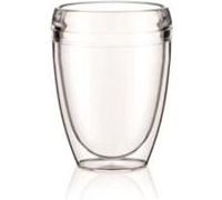 Bodum - Gobelets double paroi Pavina Outdoor 11849-10SA - Plastique SAN incassable - Lot de 2 0,35 l