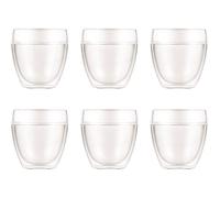 Ustensile de cuisine Bodum - pavina outdoor - set 6 gobelets double paroi plastique - pc - incassable - 0.25 l