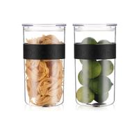 Bodum Presso Récipients de conservation alimentaire 2 x 2 L Noir