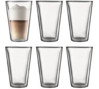 Bodum Coffret de verres Canteen – 6 verres double paroi 40 cl