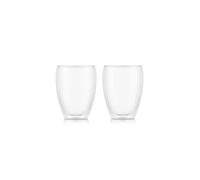 Bodum set de 2 verres double paroi 32cl pavina striés