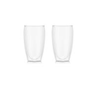 Bodum Set De 2 Verres Double Paroi 45cl Pavina Striés 12250-10