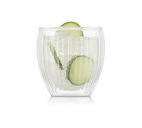 Bodum - Set De 2 Verres Pavina Double Paroi 20 Cl - Transparent