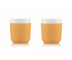 Bodum - Set Douro 2 Tasses Porcelaine Avec Manchon