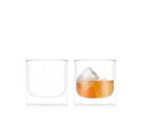 BODUM SKÅL Verres à double paroi - 2 pièces 280ml - Tumbler à whisky