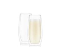 Bodum SKÅL Set de 2 verres à champagne double paroi, 0.2 l