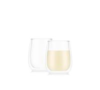 BODUM SKÅL Set de 2 verres à vin double paroi - Chardonnay, 0.25 l