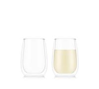 Bodum SKÅL Set de 2 verres à vin double paroi - Riesling, 0.3 l