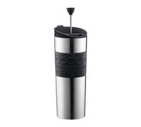 Bodum Tasse à café et à thé isotherme en acier inoxydable, 0,45 l, noir