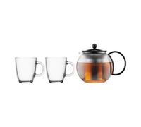Bodum Teebereiter avec Edelstahlfilter 1 Liter + 2 Teetassen