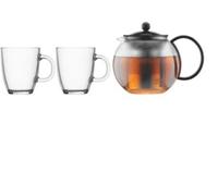Bodum - Théière À Piston Set Assam Theiere Piston 1.0l