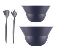 Bodum - Topee 2 Saladiers 3.0 L Et 4.9 L Avec Couvercle Plastique + Couverts B K2551-540-143s-1