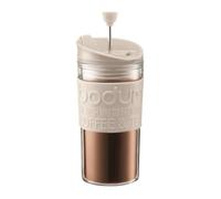 BODUM TRAVEL PRESS Mug à piston isotherme - 0,35 L - Blanc