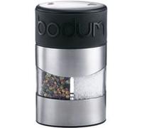 Bodum Moulin à poivre et sel combiné Twin 11002-01 Bandeau noir