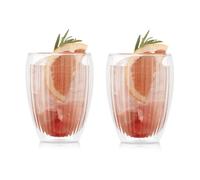 Bodum Verres Pavina double paroi 32 cl – Lot de 2 transparent