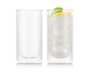 Bodum Verre à gin à double paroi Douro Bar 30 cl Lot de 2 Clair