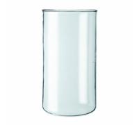 Bodum Verre de rechange pour cafetière sans bec, 8 tasses à expresso, 1 l