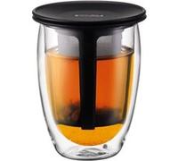 Bodum - Verre, double paroi, filtre en plastique, 0.35 l G