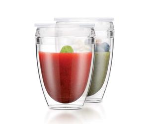 Bodum Verre double paroi Pavina To Go Lot de 2 35 cl