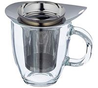 Bodum - Yo-Yo - Set Mug Infuseur Individuel en Verre Trempé - Filtre Inox - 35 cl