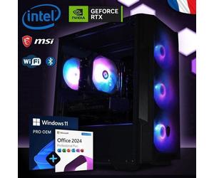 Bodvarok PC Gamer Fixe - Nvidia RTX 5060 - Intel Core i5 12400F - 16 Go RAM DDR4 - SSD 1 To NVMe - Windows 11 + Office 2024 + Wifi