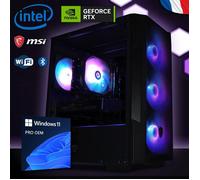 Bodvarok PC Gamer Fixe - Nvidia RTX 5060 - Intel Core i5 12400F - 16 Go RAM DDR4 - SSD 500 Go NVMe - Windows 11 + Wifi