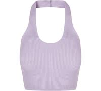 Urban Classics – Haut dos nu côtelé pour femme – Lilas – M