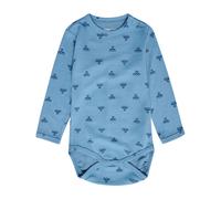 Body à manches longues bébé Hummel hmlBAMBO Bleu 4/6 mois