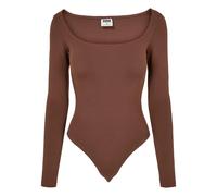 Body Ã manches longues femme Urban Classics Organic Marron M