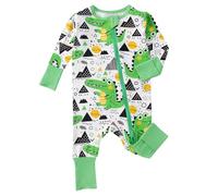 Body à manches longues pour bébé garçon, barboteuse zippée, pyjama doux et confortable, pour le quotidien et la maison, de 3 à 24 mois