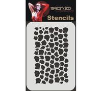 Body Art Stencil A4 - Reptile Pochoir 01